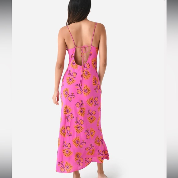 Rhode pink slip dress - Picture 2 of 4